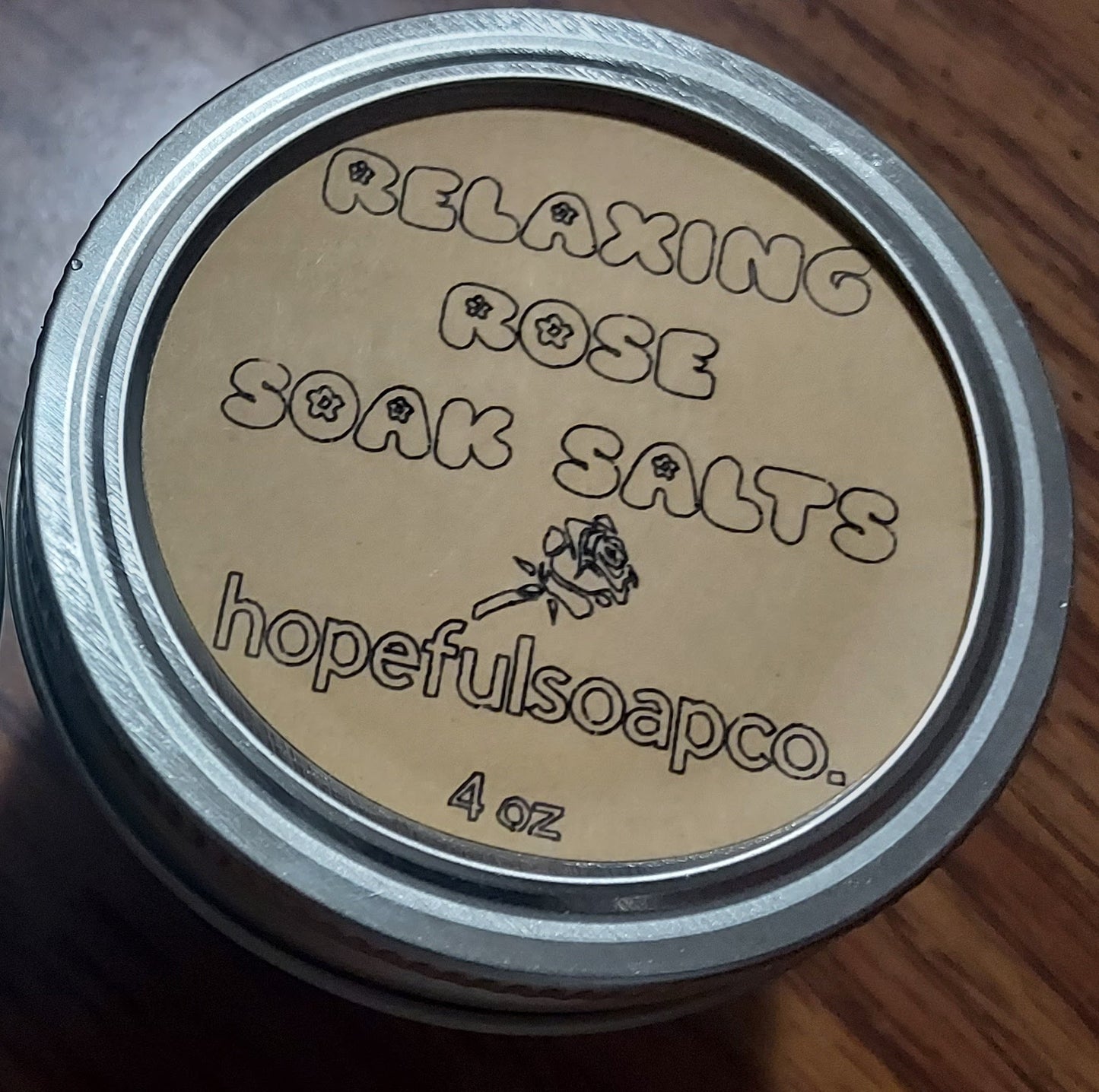 Relaxing Rose Bath Salts