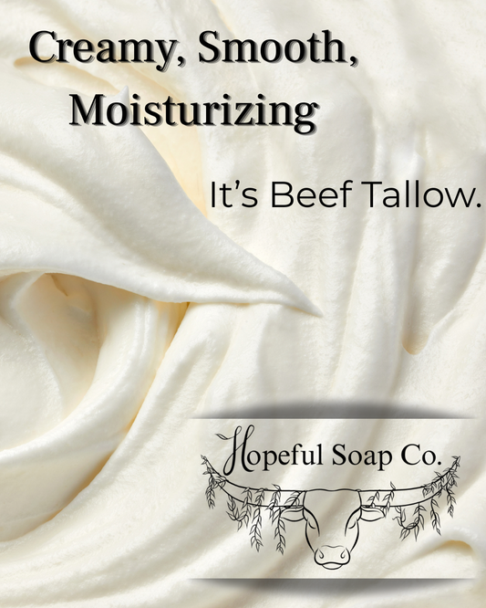 Photo of whipped beef tallow. Looks like melted vanilla ice cream that's still slightly soft.