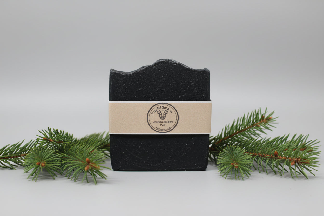 Charcoal Tallow Soap Bar